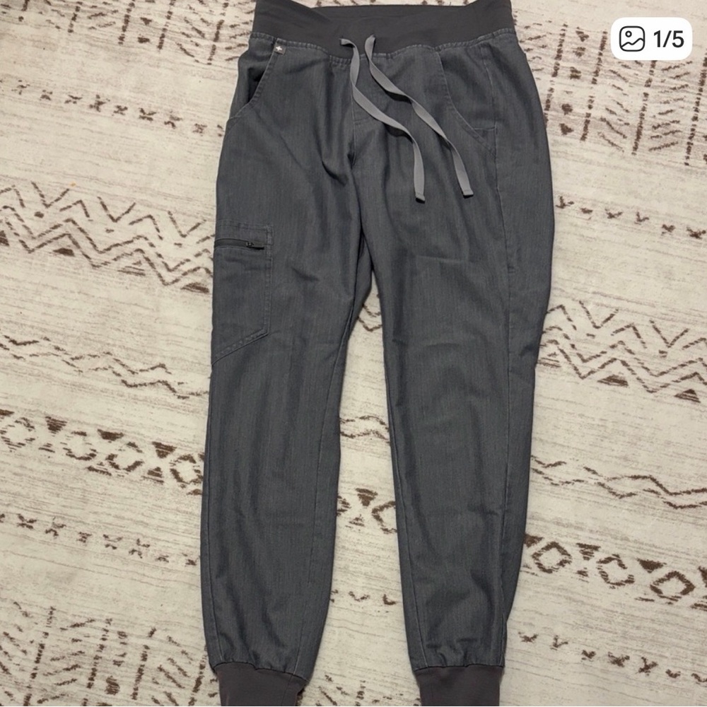 Figs Technical Collection Gray Joggers